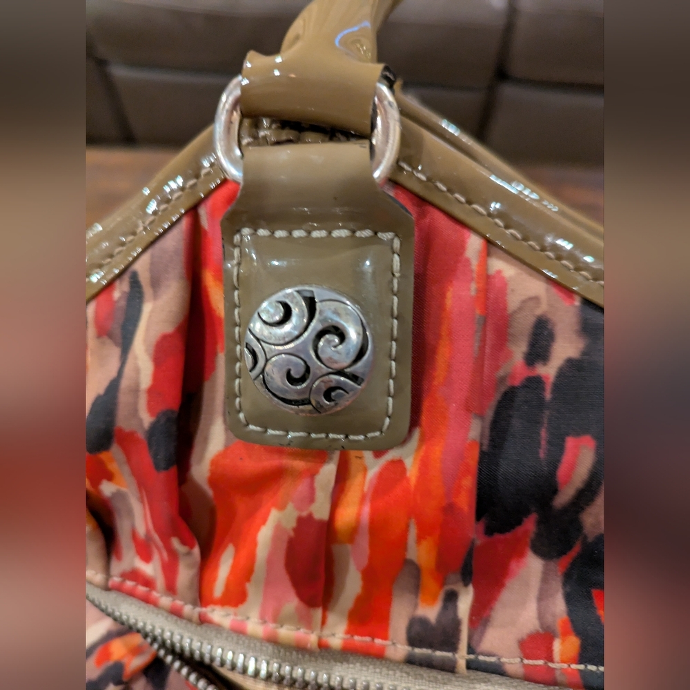 Brighton Watercolor Hobo Bag, EUC - Picture 7 of 15